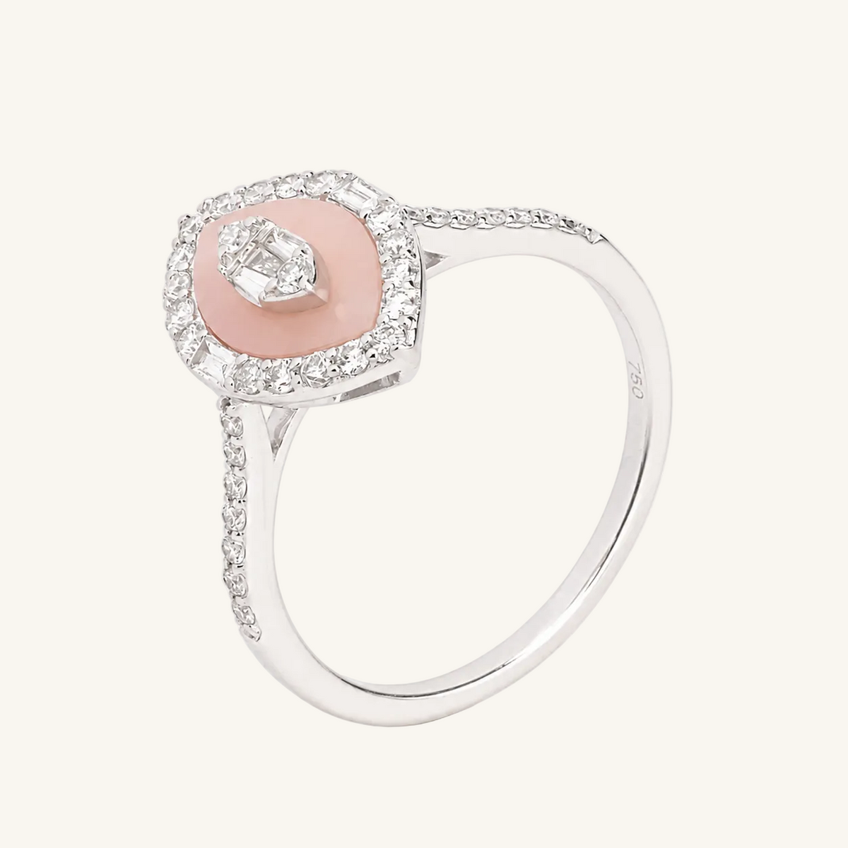 Pink Opal Ring