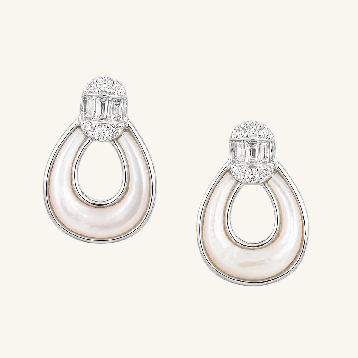 Pink Opal Earring