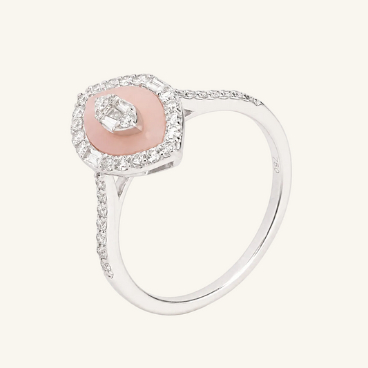 Pink Opal Ring