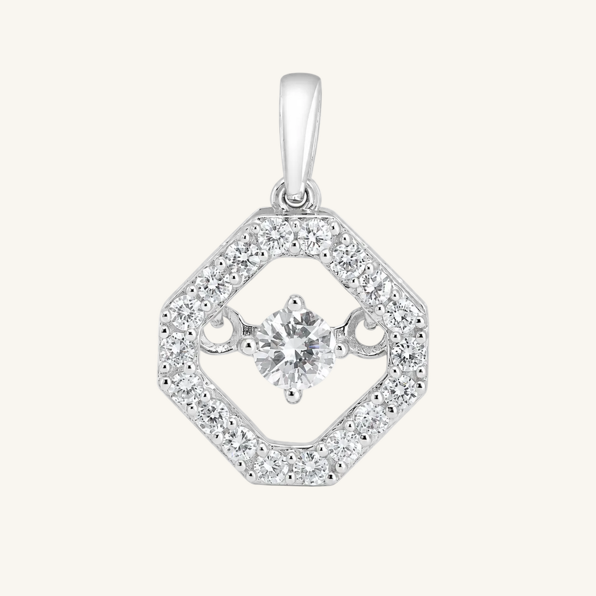 Diamond pendent